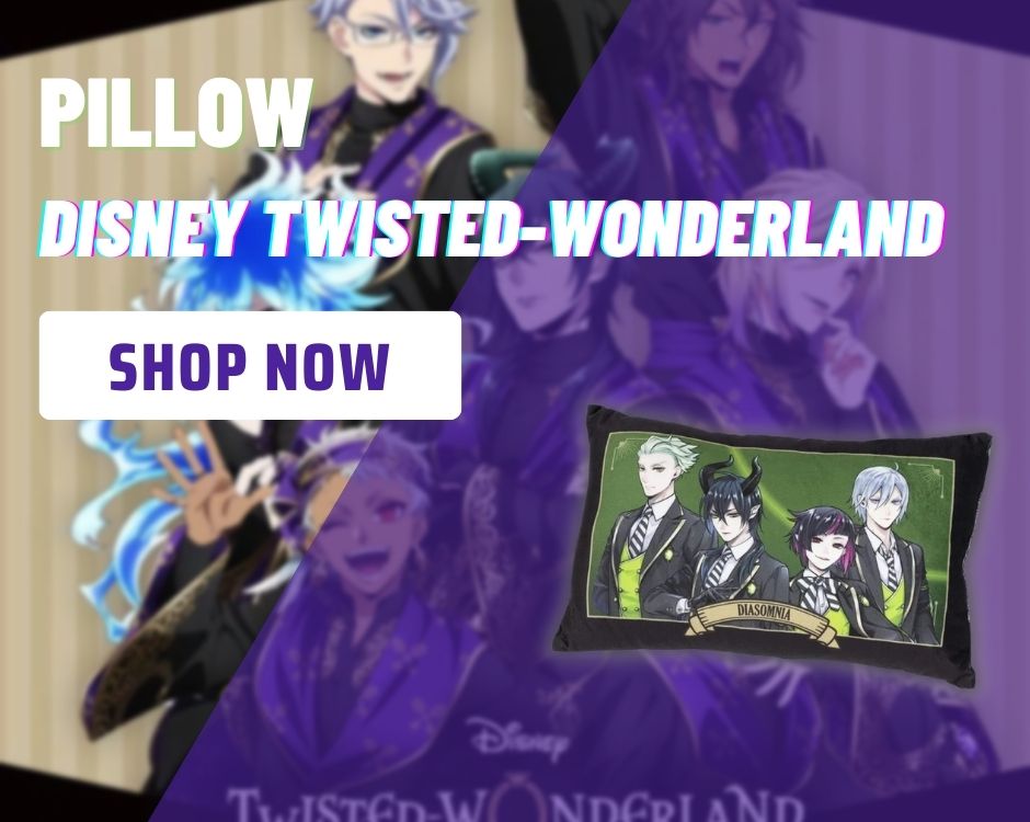 Disney Twisted Wonderland pillow - Disney Twisted Wonderland Store