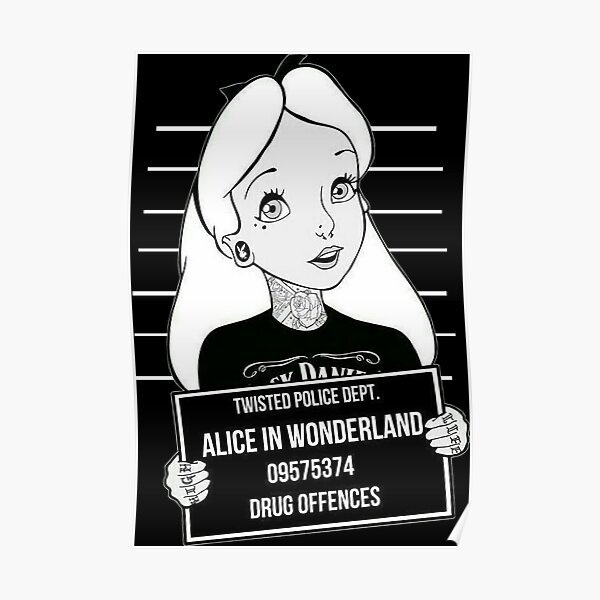 Alice In Wonderland Poster RB0301 product Offical Twisted-Wonderland Merch