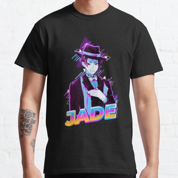 Jade Leech Retro Aesthetic   Classic T-Shirt RB0301 product Offical Twisted-Wonderland Merch