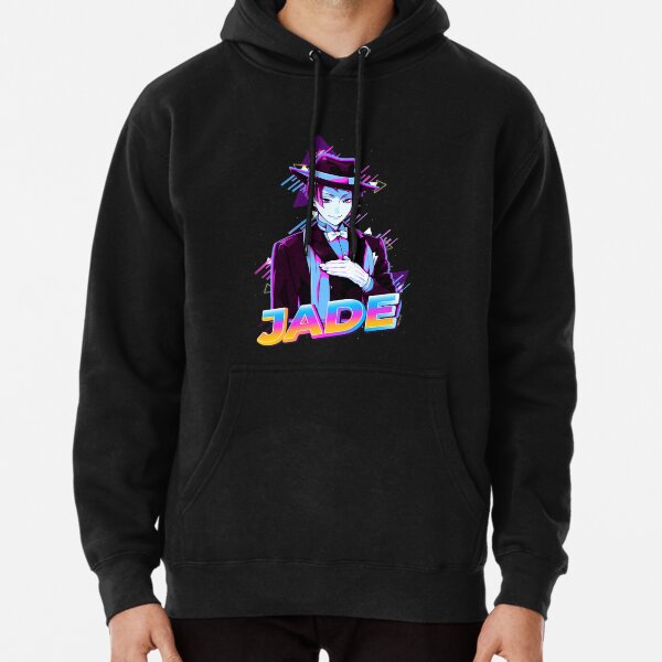 Jade Leech Retro Aesthetic   Pullover Hoodie RB0301 product Offical Twisted-Wonderland Merch