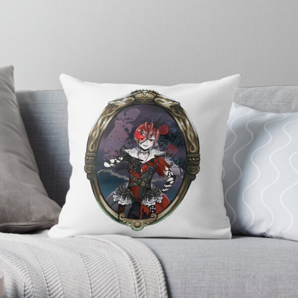 Overblot! Riddle Rosehearts (Twisted Wonderland) Throw Pillow RB0301 product Offical Twisted-Wonderland Merch