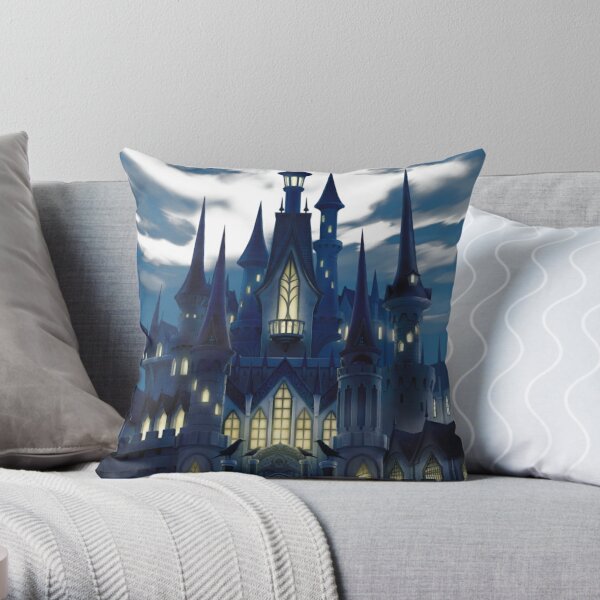 Night Raven College (Twisted Wonderland) Throw Pillow RB0301 product Offical Twisted-Wonderland Merch